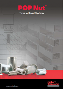 Katalog POP - nitonakrętki